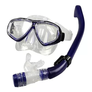 Kit Máscara Mergulho Kit Astra Snorkel Com Válvula