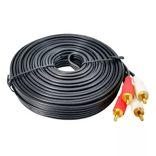 Cable Extension 2 Rca A Rca 15 Mts Macho A Macho Audio