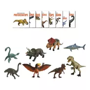 Dinosaurios Reyes De La Tierra Set 1 De 8 Dinosaurios