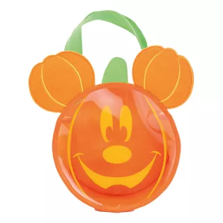 Sacola Mickey Halloween Abóbora Tamanho 30 Cm Un