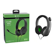 Lvl 40 Stereo Headset Black (pdp) Xbox One / Series X Gray