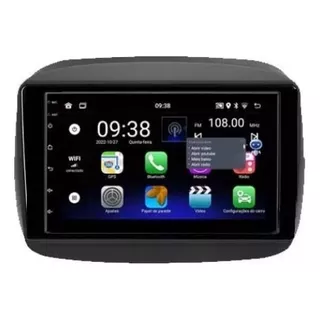 Central Multimidia Fiat Mobi Like 7p Android 12 Carplay Voz