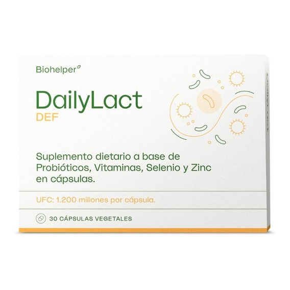 Dailylact Def Probióticos Sistema Inmunitario 30 Cáps 2u