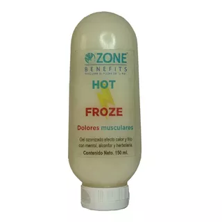 Gel Ozonizado Efecto Calor Y Frio - Hot Froze - 150 Ml