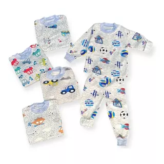 Pijama Polar Conjunto Para Niñas Y Niños Polera + Pantalon.