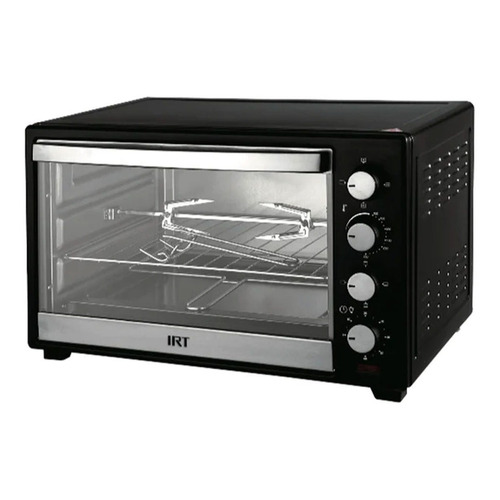 Horno Electrico Irt Jk60a 60 Litros 1600w Color Negro