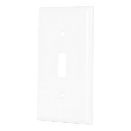 Placa Para Interruptor Vertical, Blanco, Volteck 47726 Color Blanco Corriente Nominal 0 A Voltaje Nominal 0v