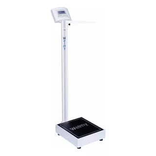 Balança Médica 200kg Digital C/ Antropômetro W200a Welmy Cor Branco 110/220v