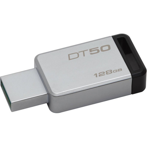 Memoria USB Kingston DataTraveler 50 DT50 128GB 3.1 Gen 1 negro