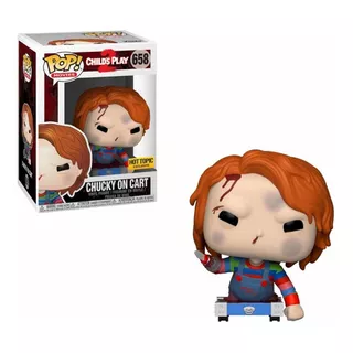 Funko Pop Chucky On Cart 658 Childs Play 2 Exclusive Hot Top