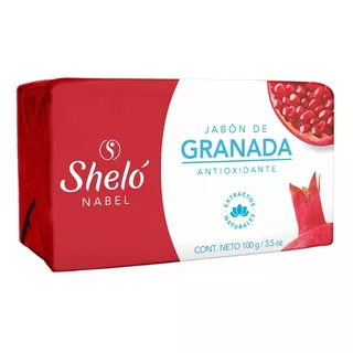 Jabón De Granada 100 Gramos Shelo, Express