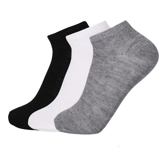 Pack 12 Pares Calcetines Bamboo Deportivos Tobillera Hombre