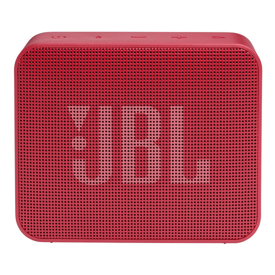 Parlante JBL Go Essential JBL-GOESBLK portátil con bluetooth waterproof roja 110V/220V 