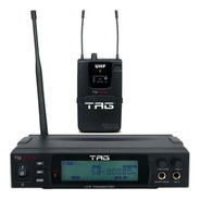 Monitor Retorno Tag Sound Sem Fio Tg9000 Com Receptor