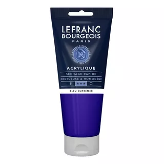 Tinta Acrílica Lefranc & Bourgeois 200ml Cor 043 Ultramarine