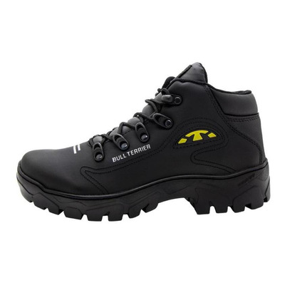 Bota Bull Terrier Bobcat Masculina Adventure Preto Trilha