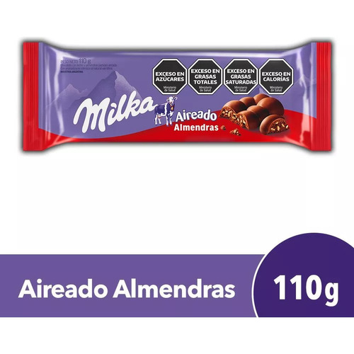 Milka Leger chocolate sabor chocolate y almendras 110g