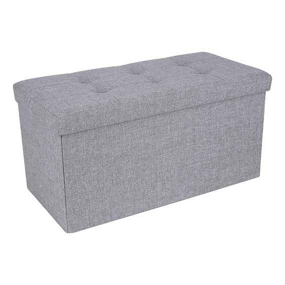 Puff Baul Plegable Organizador Living Dormitorio - Lcm