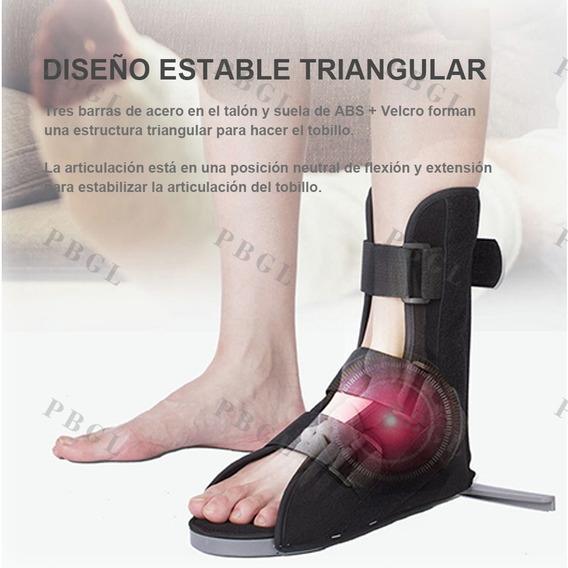 Bota Ortopedica Corta (tobillo)zona Medica Fixed Ankle Brace