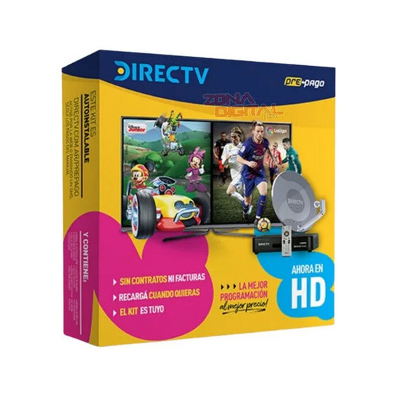 Kit Prepago Directv Hd Nuevos 