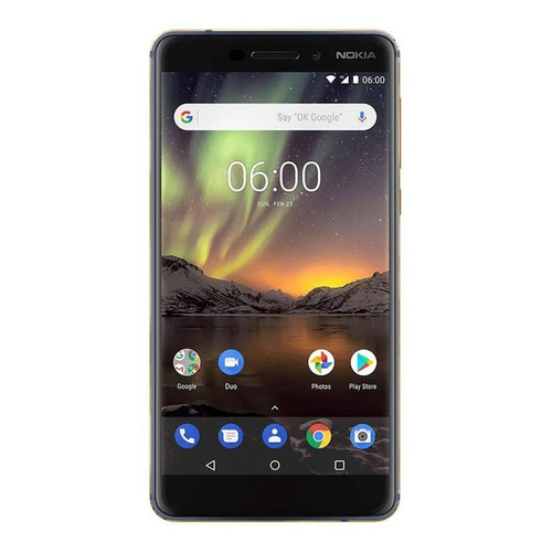 Nokia 6.1 Dual SIM 32 GB azul/ouro 3 GB RAM