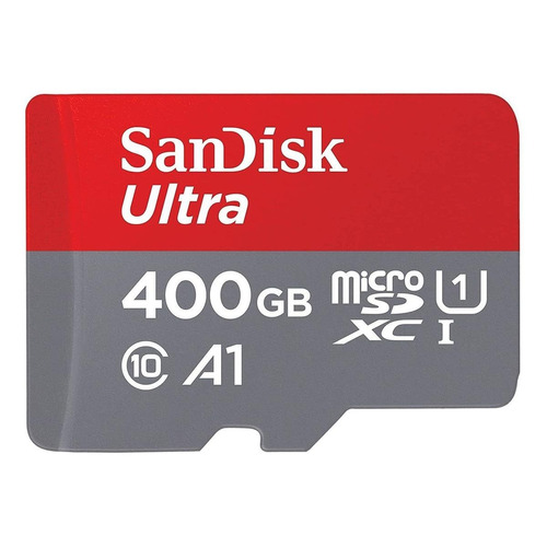 Tarjeta de memoria SanDisk SDSQUAR-400G-GN6MA  Ultra con adaptador SD 400GB