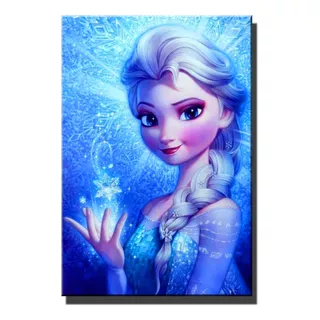 Pintura Diamante 5d Magico Mosaico Strass Disney Elsa Frozen