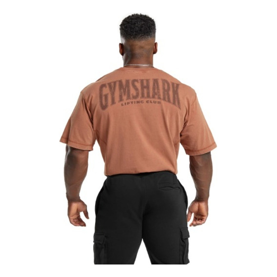 Playera Gymshark | Modelo Heritage Washed T-shirt.| Original