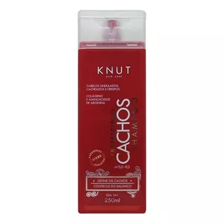 Shampoo Knut Cachos 250ml Cabelos Cacheados