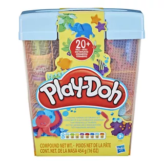 Masas Y Plastilinas Play-doh Set De Animales Color Multicolor