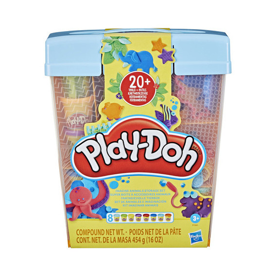 Masas Y Plastilinas Play-doh Set De Animales Color Multicolor