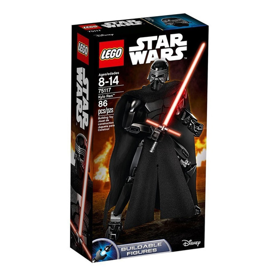 Juego Bloques Lego Figura Articulada Star Wars Kylo Ren Febo