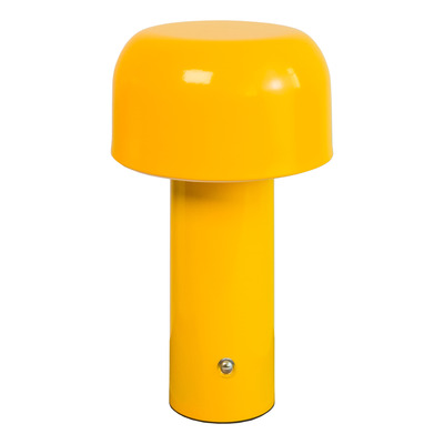 Lámpara De Mesa Led Cct Dimer Usb-c Amarillo Mks - Amarillo