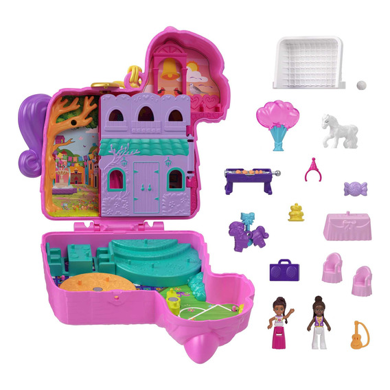 Muñeca Polly Pocket Estuche Piñata Party Con Accesorios