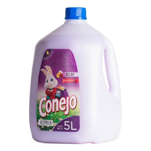 Suavizante Conejo Ropa 5lt Relax