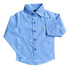 Camisa Social Azul Claro Longa