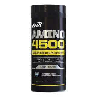 Amino 4500 Ena X 150 Tabs Crecimiento Recuperacion Muscular Sabor Sin Sabor