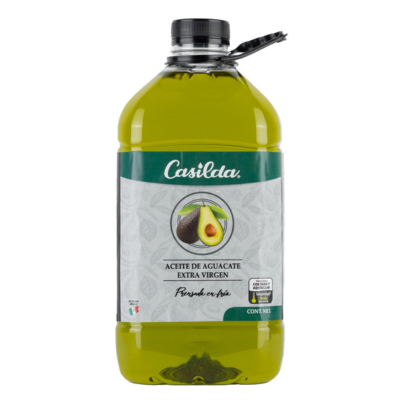 Aceite De Aguacate Extra Virgen 3.78 Lts Casilda