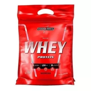 Suplemento Em Pó Integralmédica  Nutri Whey Protein Proteínas Nutri Whey Protein Sabor  Baunilha Em Sachê De 1.8kg