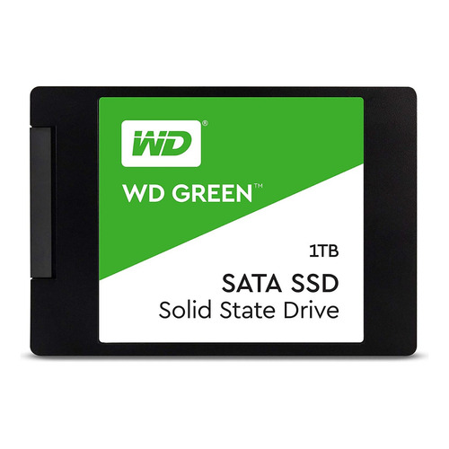 Disco sólido interno Western Digital WD Green WDS100T3G0A 1TB verde