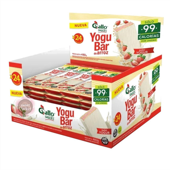 Oblea Yogubar De Arroz Gallo X 24u - Oferta En Sweet Market