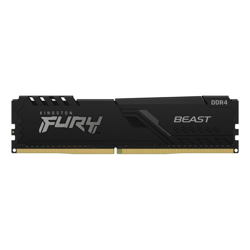 Memoria Ram Fury Beast Ddr4 Gamer Color Negro 16gb 1 Kingston Kf432c16bb/16