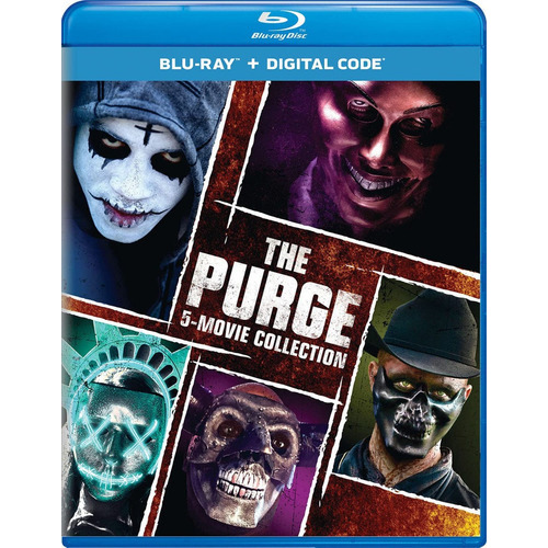Blu-ray The Purge Collection / Incluye 5 FIlms / La Purga Coleccion