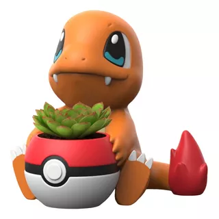 Maceta Macetero Planta Pokemon Charmander