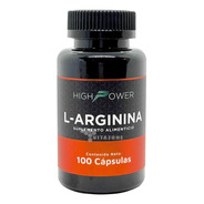 Arginina 500 Mg 100 Cápsulas.