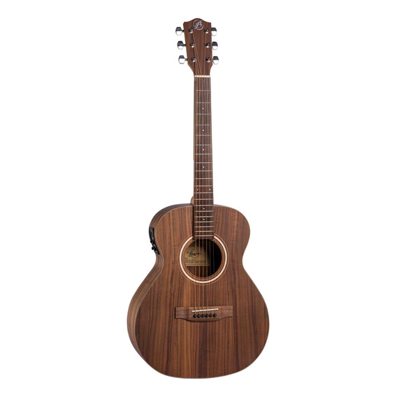 Guitarra Electroacústica Bamboo 38 Koa Con Funda Color Madera Material del diapasón Nogal Orientación de la mano Diestro