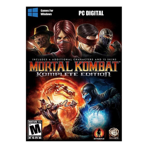 Mortal Kombat  Komplete Edition Warner Bros. PC Digital