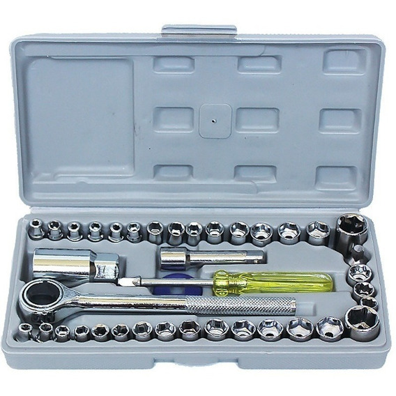 Kits De Herramientas De Llave Kit Combinadas 40pzs