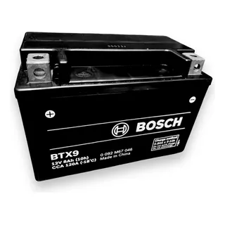 Bateria Equivalente Mtx9a Etz9 Ytx9-bs Bosch Gel 12v 8ah