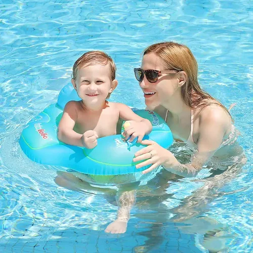 Flotador Infantil Con Pistola De Agua Y Toldo | Asiento De Seguridad Para Piscina De 1 A 4 Años